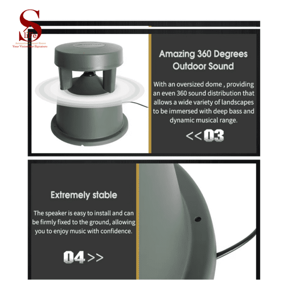 SPO40 outdoor garden passive speaker - Image 6